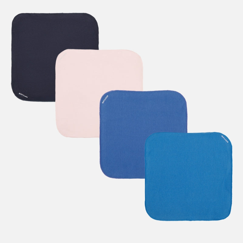 Bodycare Unisex Baby Wash Cloth Pack Of 4 - Assorted