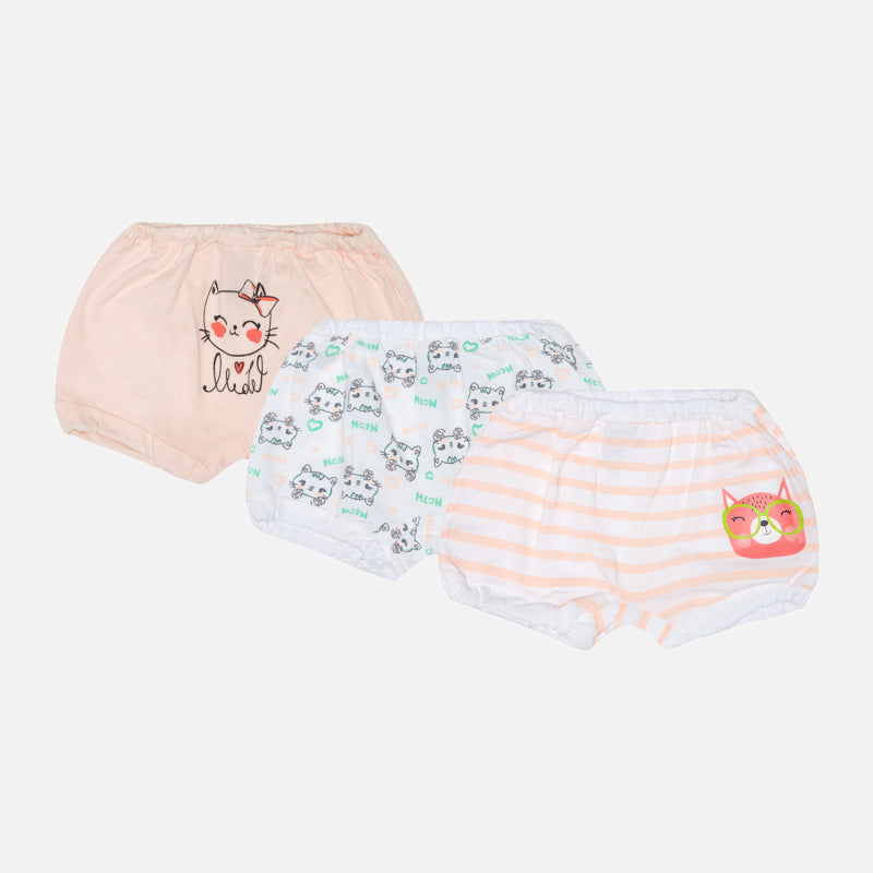 Bodycare Girls Trunk Solid Assorted Pack of 3