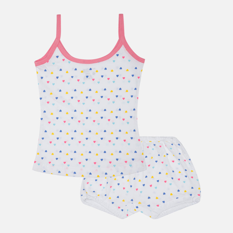 Bodycare Girls Top & Bottom Set Dori Neck - Assorted