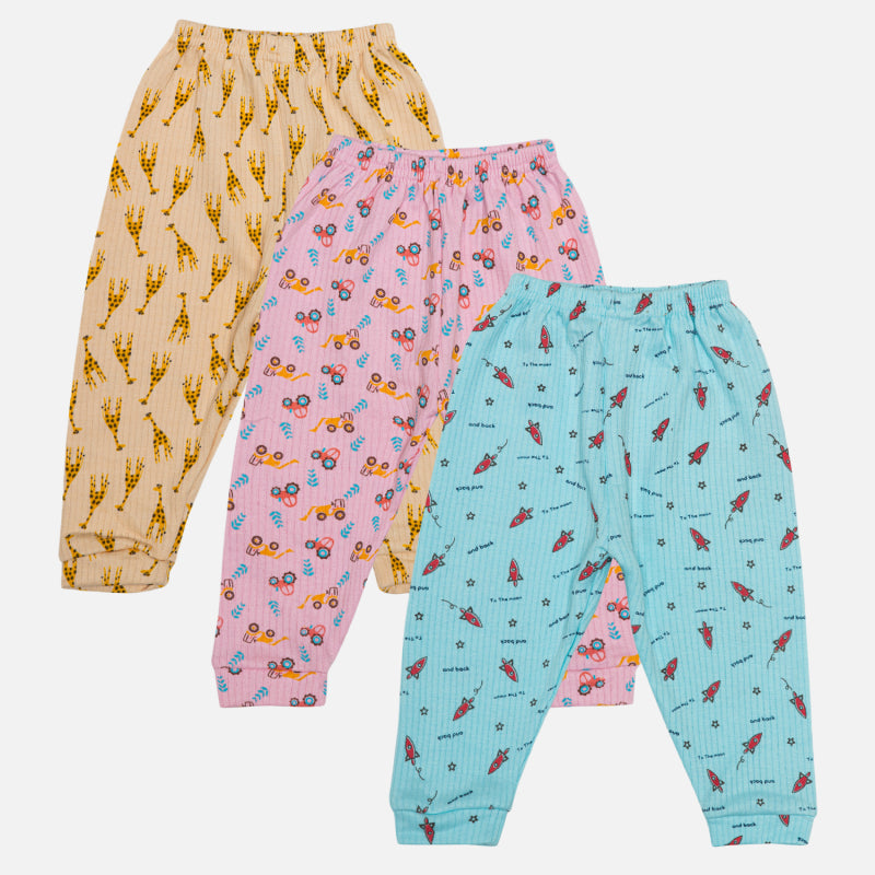 Bodycare Thermal Infant Thermal Pajami Assorted Pack Of 3