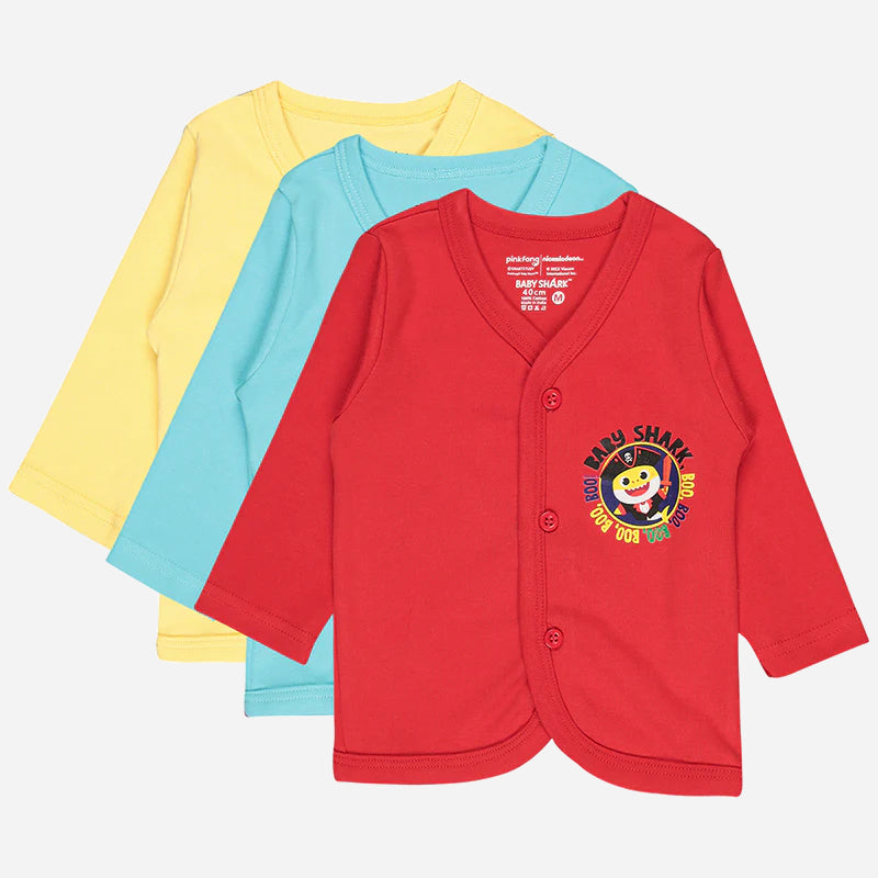 Bodycare Baby Full Sleeves Top Pack Of 3