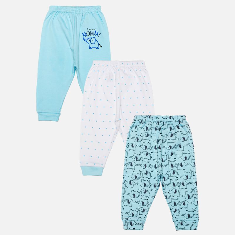 Bodycare Boys Pajami Solid - Pack Of 3 - Assorted