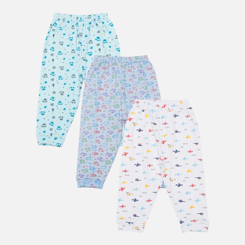 Bodycare Unisex Pajami Pack Of 3 - Assorted