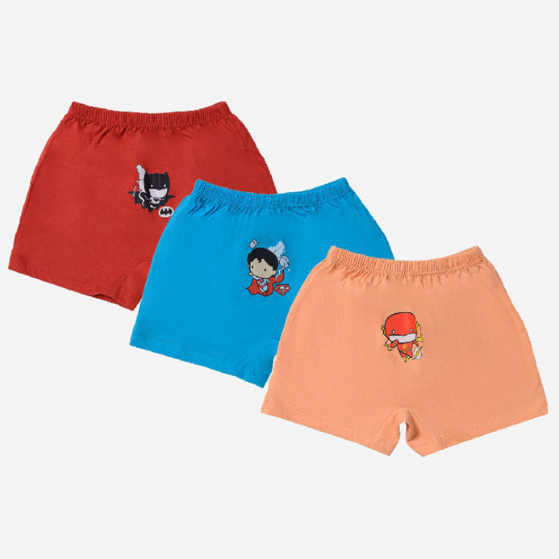 Bodycare Unisex Baby Solid Trunks / Boxers Pack Of 3