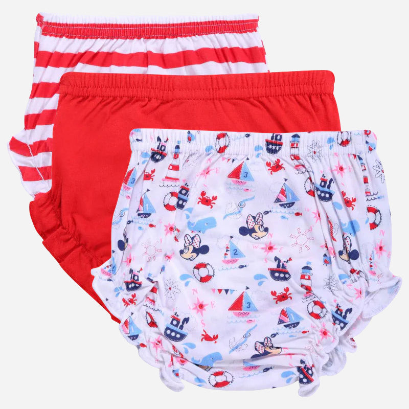 Bodycare Minnie & Friends Girls Panty Pack Of 3