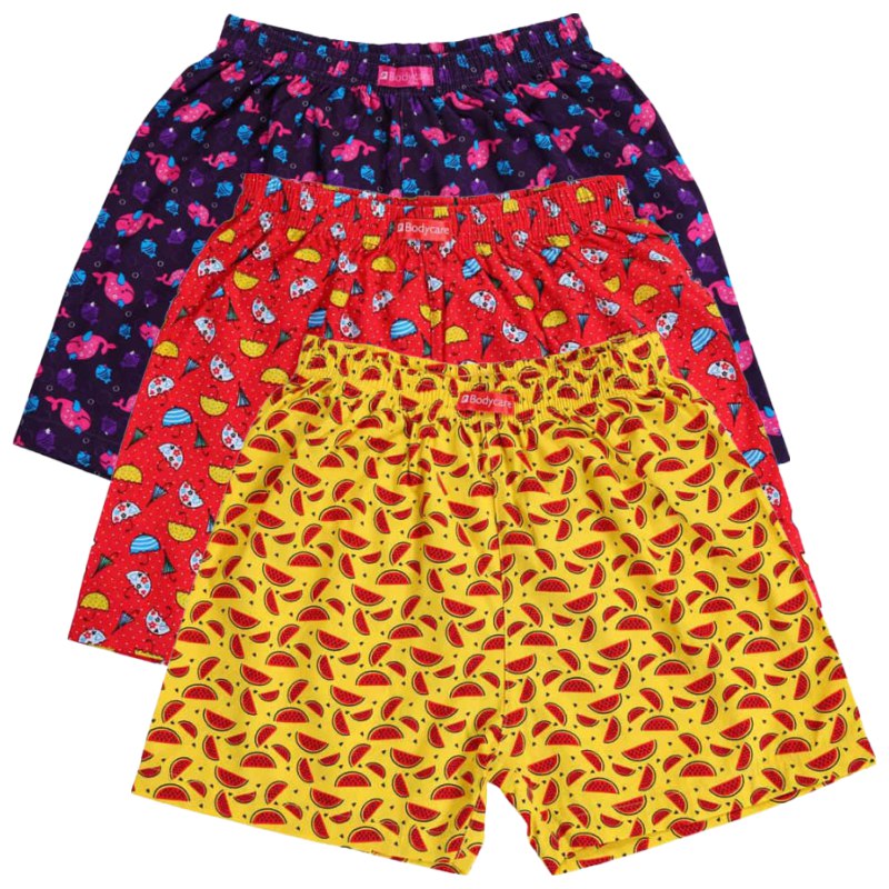 Bodycare Boys Shorts Pack Of 3