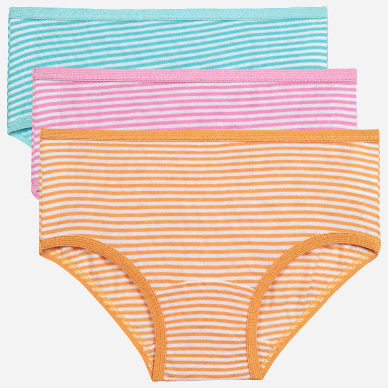 Bodycare Girls Panty Assorted | Lycra Waistband | Pack Of 3