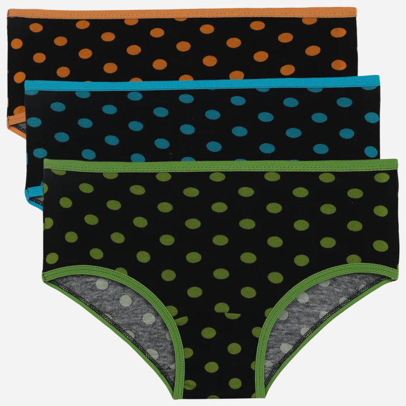 Bodycare Girls Panty Printed | Lycra Waistband | Pack Of 3