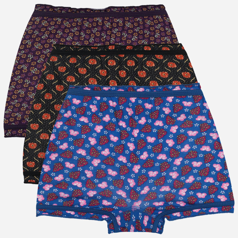 Bodycare Unisex Bloomer Printed | Lycra Waistband | Pack Of 3