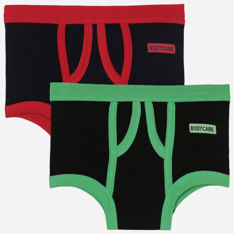 Bodycare Boys Trunk Solid | Lycra Waistband | Pack Of 2