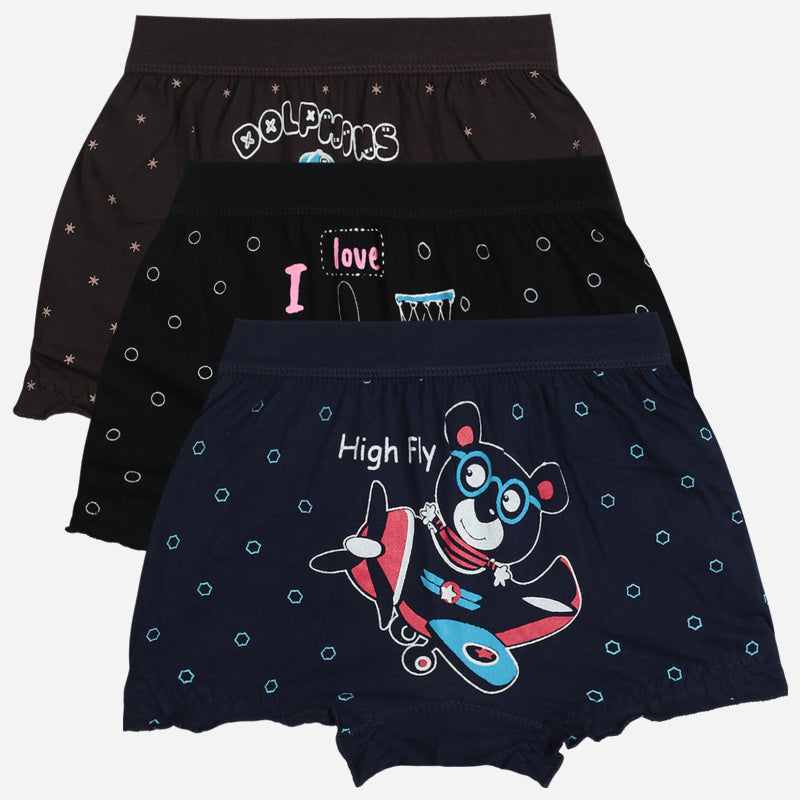 Bodycare Unisex Bloomer Solid | Lycra Waistband | Pack Of 3