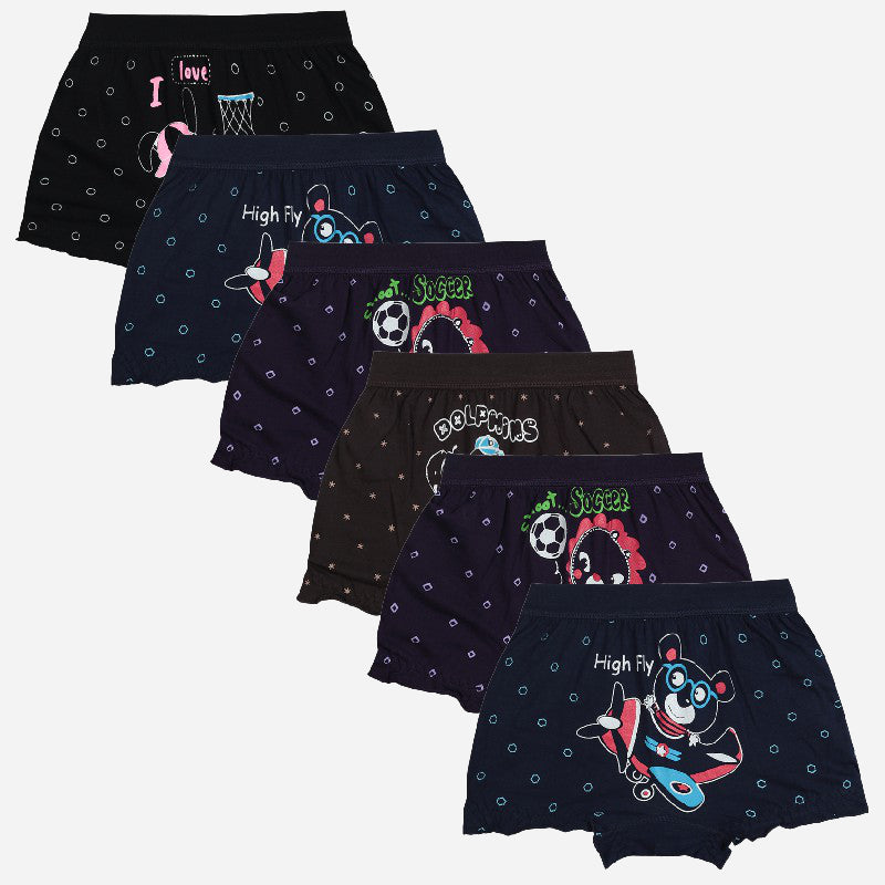 Bodycare Unisex Bloomer Assorted | Lycra Waistband | Pack Of 6