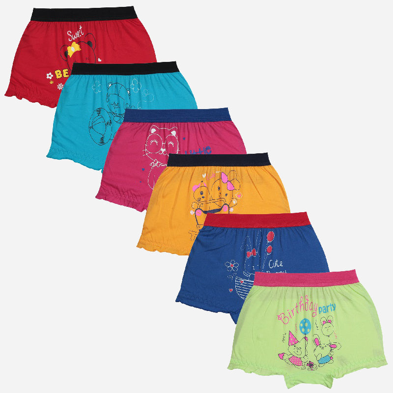 Bodycare Unisex Bloomer Assorted | Lycra Waistband | Pack Of 6