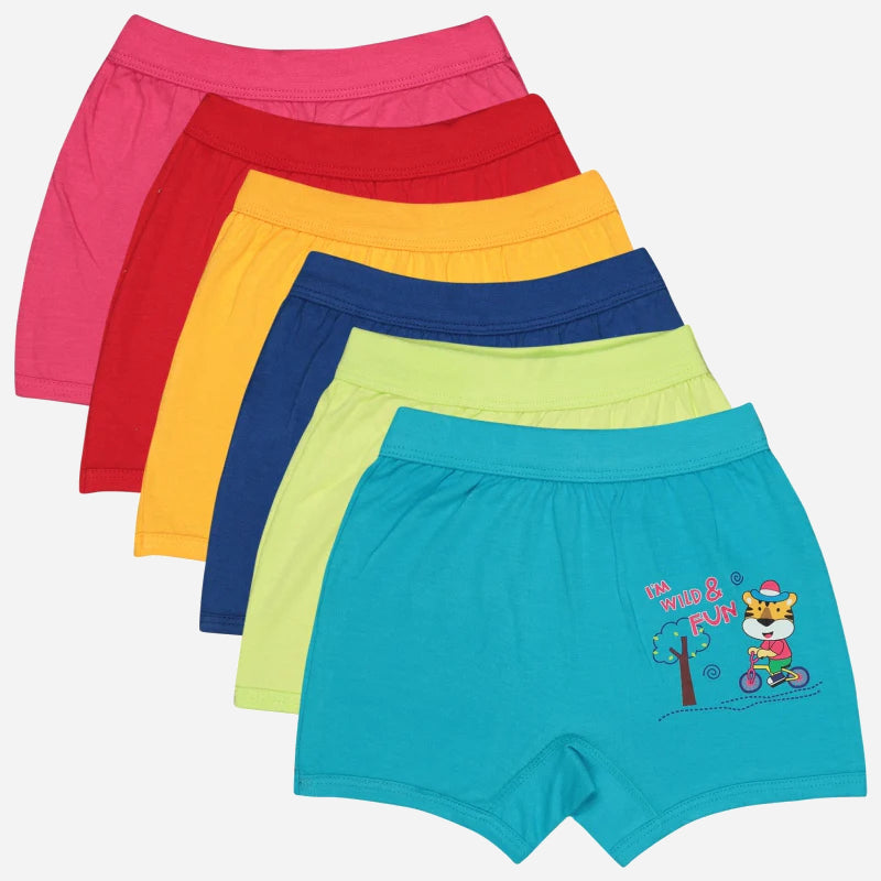 Bodycare Unisex Bloomer Assorted | Lycra Waistband | Pack Of 6