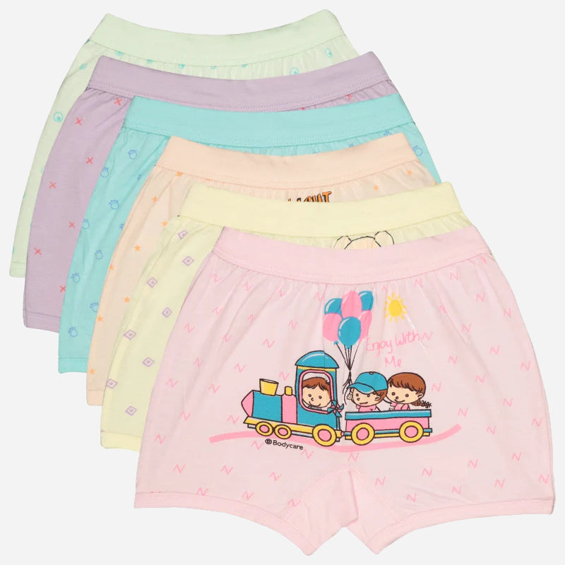Bodycare Unisex Bloomer Assorted | Lycra Waistband | Pack Of 6