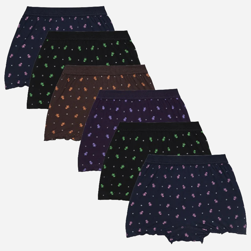 Bodycare Unisex Bloomer Assorted | Lycra Waistband | Pack Of 6