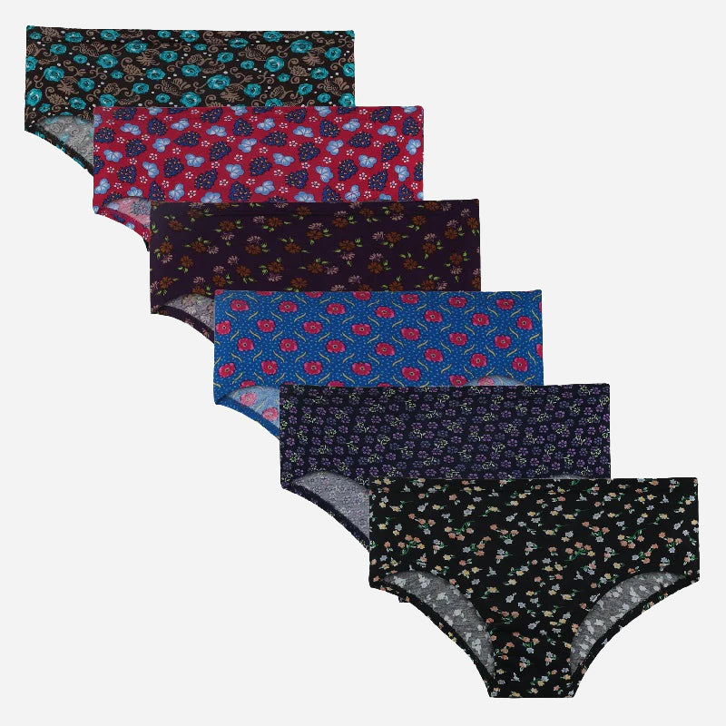 Bodycare Girls Cotton Panty Pack Of 6