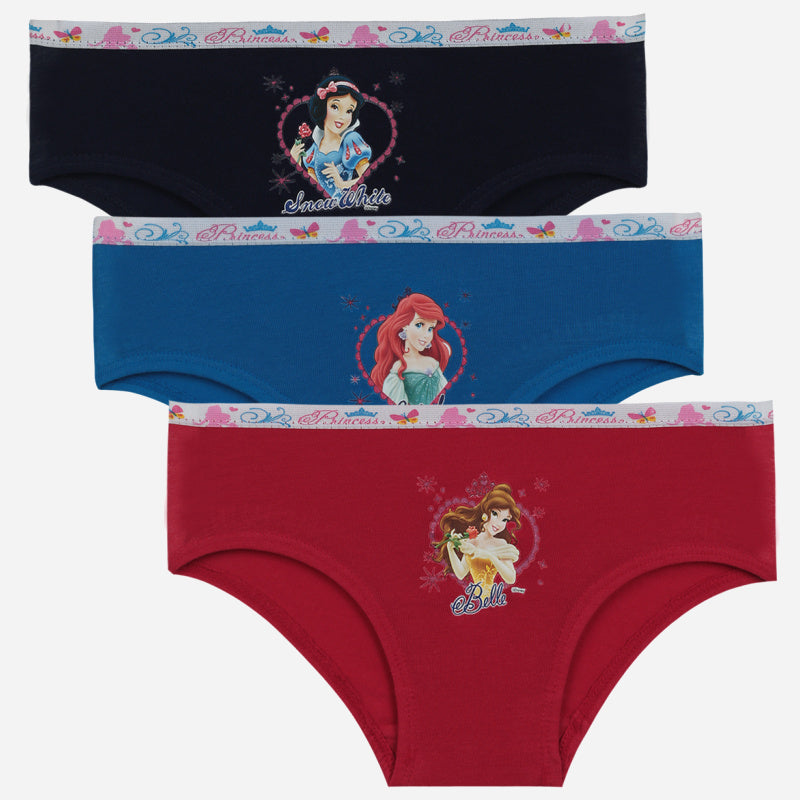 Bodycare Princess Girls Panty Solid Pack Of 3