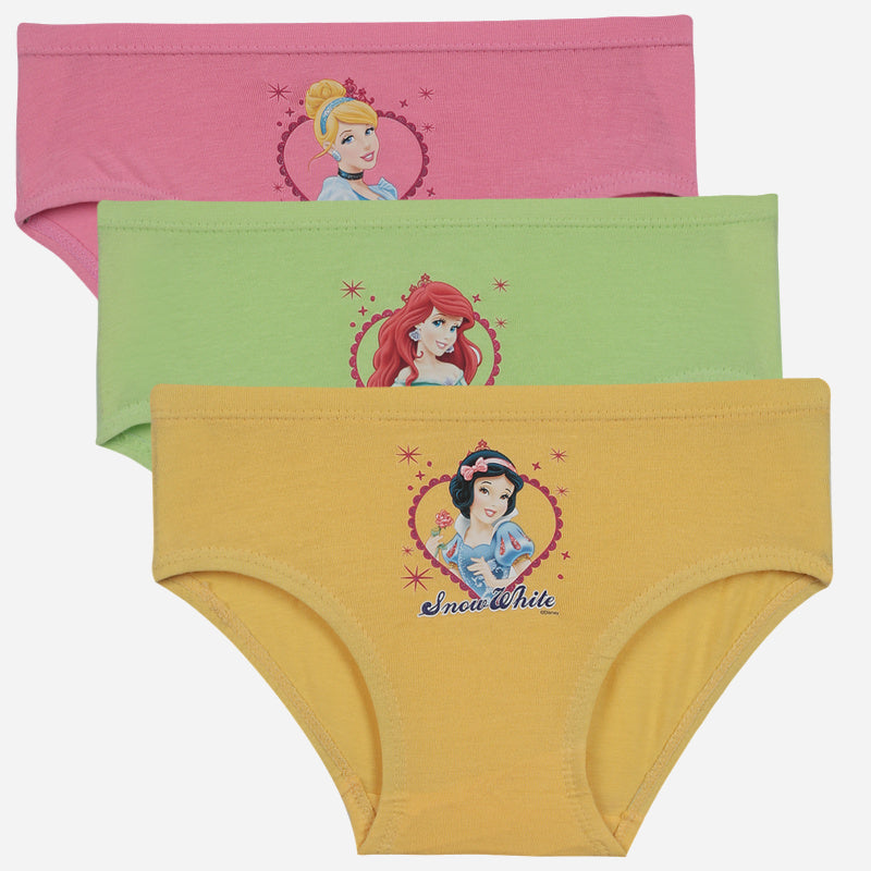 Bodycare Princess Girls Panty Solid Pack Of 3