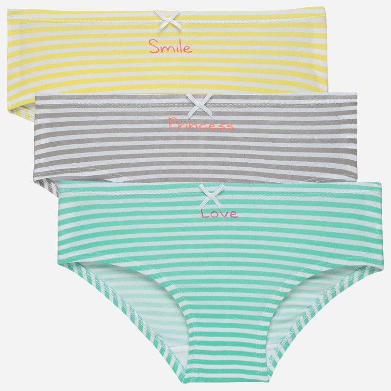 Bodycare Girls Panty Solid Pack Of 3