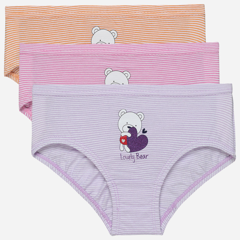 Bodycare Girls Panty Stripe Pack Of 3