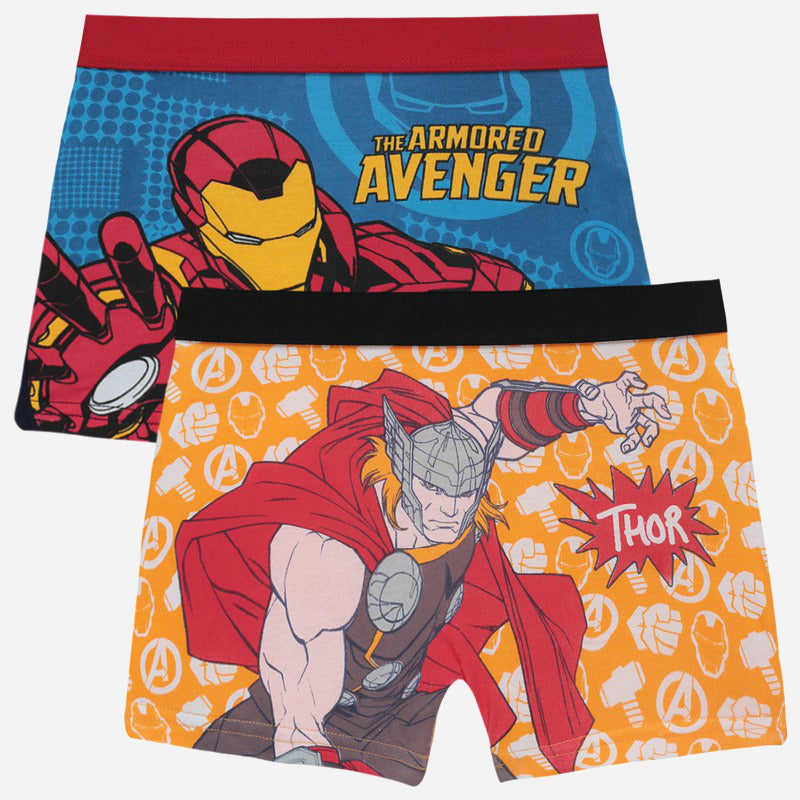 Bodycare Avengers Boys Trunk Solid Pack Of 2