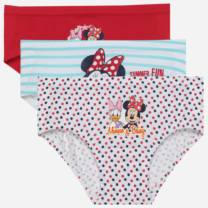 Bodycare Minnie & Friends Girls Panty Solid Pack Of 3
