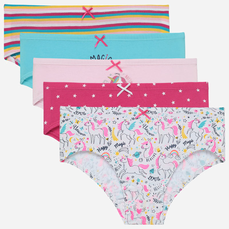 Bodycare Girls Panty Solid Pack Of 5