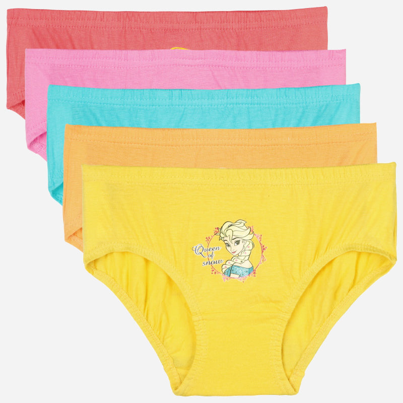 Bodycare Frozen Girls Panty Solid Pack Of 5