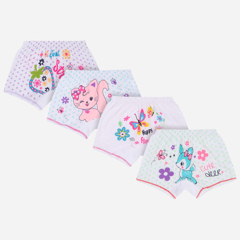Bodycare Girls Boyshorts Pack Of 4