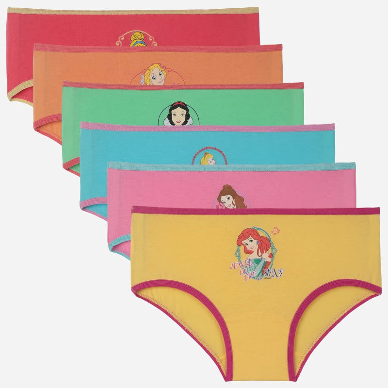 Bodycare Girls Cotton Panty Princess pack Of 6