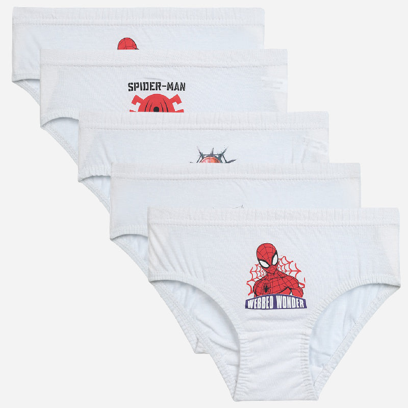 Bodycare Spiderman Boys Brief Pack Of 5