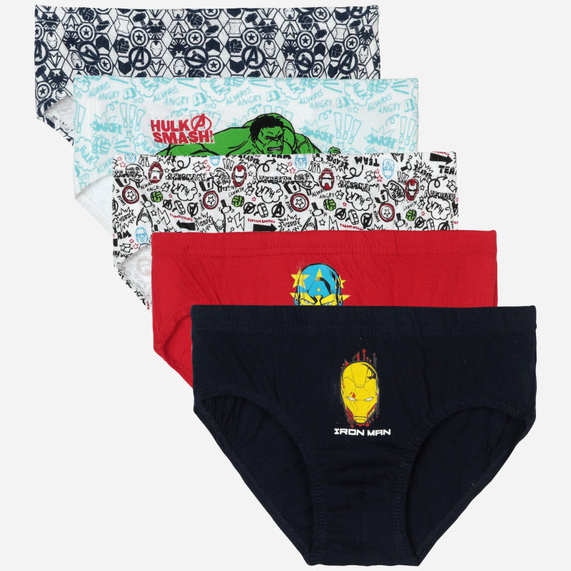 Bodycare Avengers Boys Brief Pack Of 5