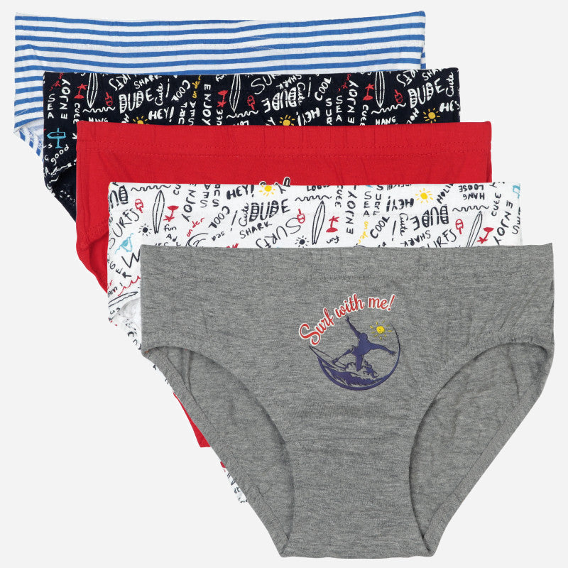 Bodycare Boys Brief Solid Pack Of 5