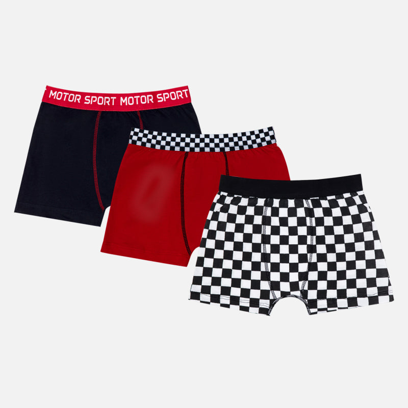 Bodycare Boys Trunk Solid | 100% Cotton |Assorted Pack Of 3
