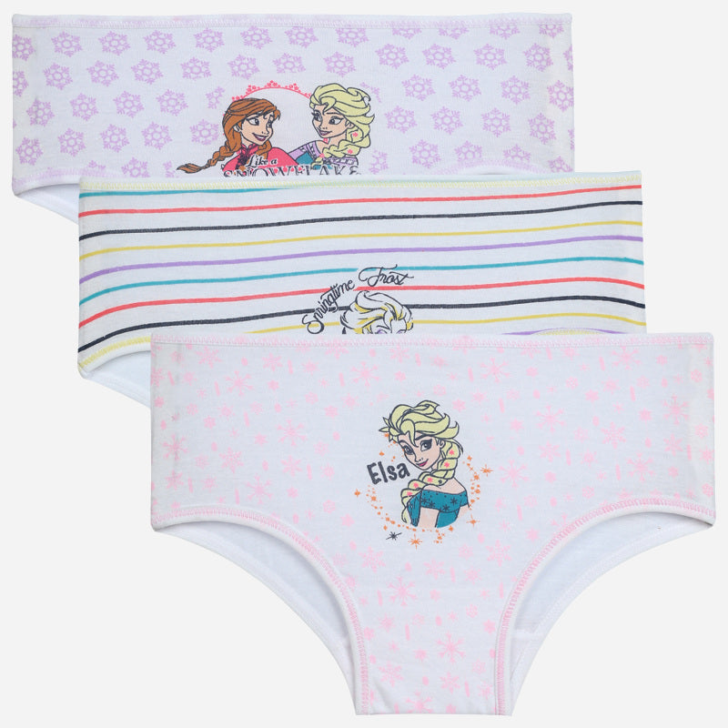 Bodycare Frozen Girls Panty Solid Pack Of 3