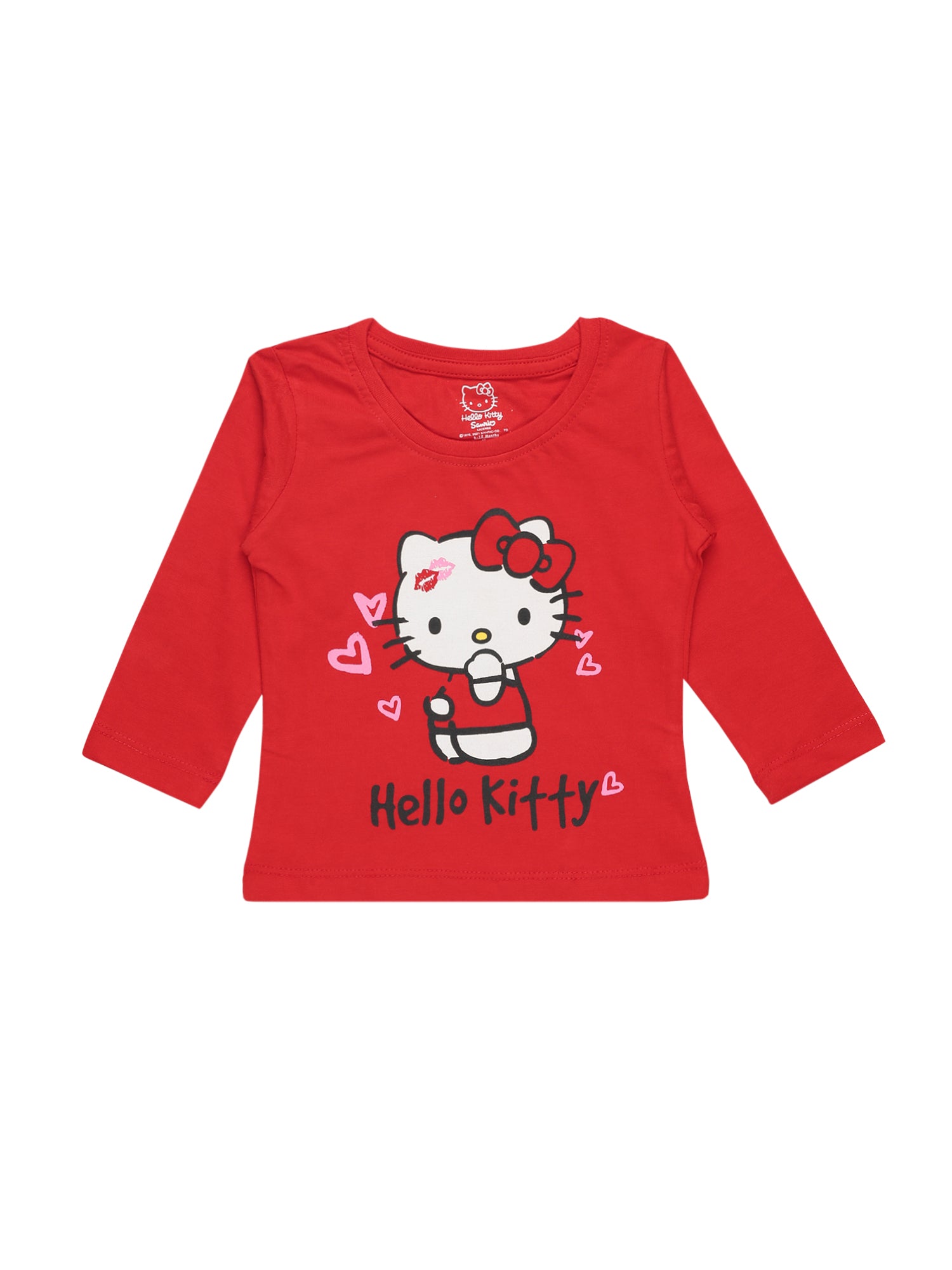 Bodycare Girls Minnie & Friends Round Neck Full Sleeves T-Shirt
