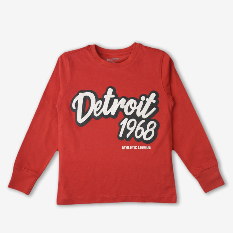 Bodycare Boys Tshirt Round Neck Full Sleeves Astro Dust