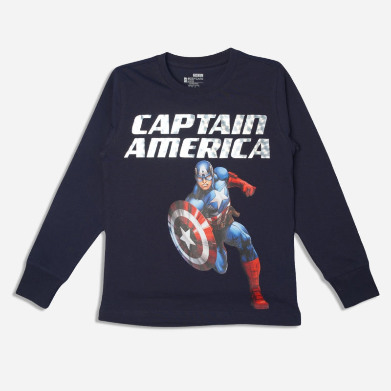 Bodycare Avengers Boys Tshirts Round Neck Full Sleeves Assorted