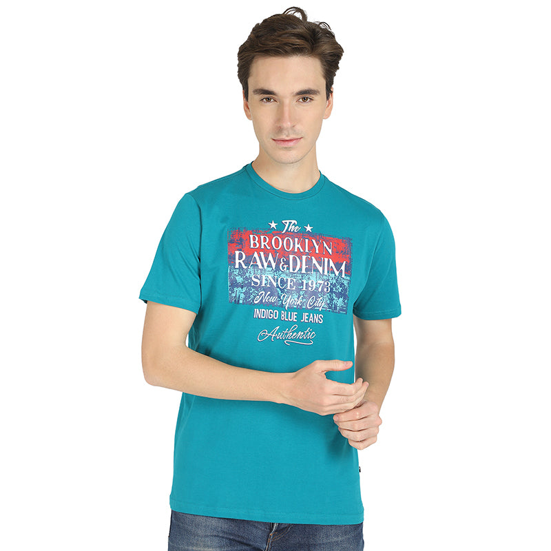 Proteens Men Round Neck Half Sleeves Tshirt