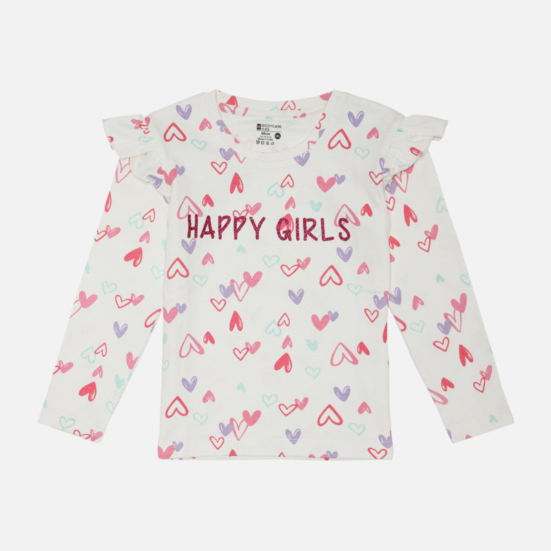 Bodycare Girls Tshirt - Marshmallow