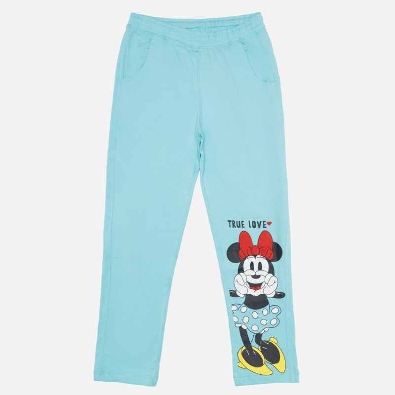 Bodycare Minnie & Friends Girls Trackpant - Blue Wave