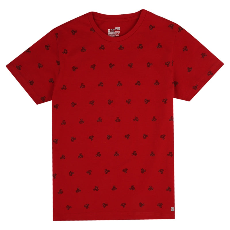 Bodycare Boys Antiviral Printed T-Shirt