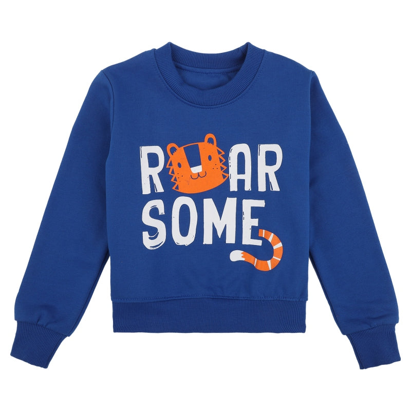 DYCA Boys Fleece Sweat Shirt Round Neck Full Sleeves