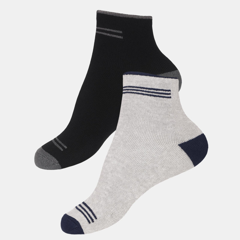 Bodycare Mens Cotton Blend Men's Ankle Length Socks Pack of 2 Soft, Breathable & Stretchable  Comfortable  Durable, Easy Wash & Multipurpose Use for Office, Gym, Sports & Casual Outfits