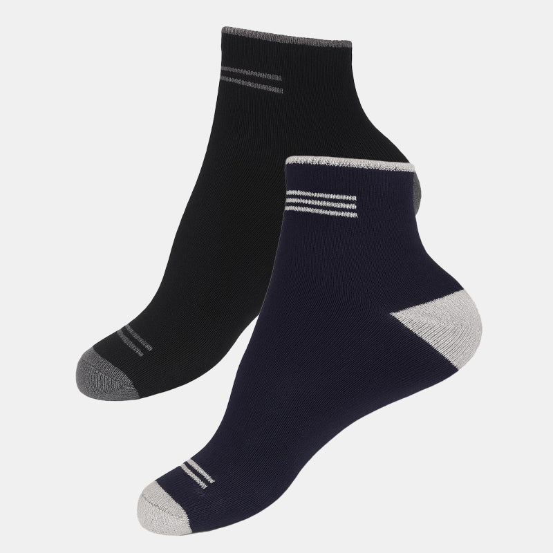 Bodycare Mens Cotton Blend Men's Ankle Length Socks Pack of 2 Soft, Breathable & Stretchable  Comfortable  Durable, Easy Wash & Multipurpose Use for Office, Gym, Sports & Casual Outfits