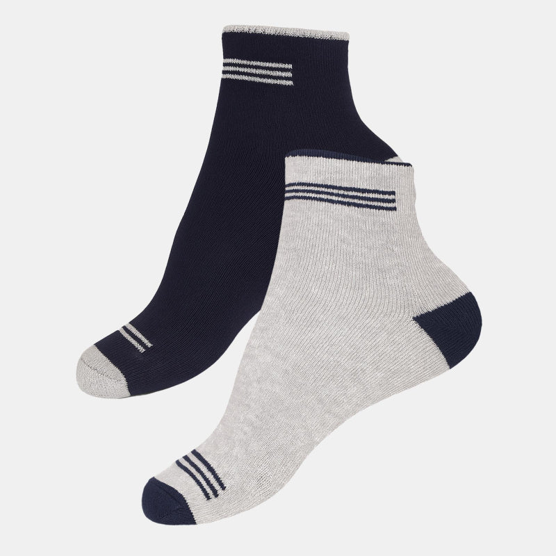 Bodycare Mens Cotton Blend Men's Ankle Length Socks Pack of 2 Soft, Breathable & Stretchable  Comfortable  Durable, Easy Wash & Multipurpose Use for Office, Gym, Sports & Casual Outfits