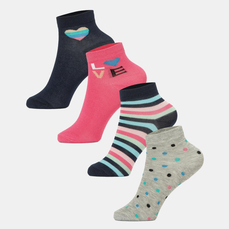 Bodycare Girls Ankle Length Socks Print5
