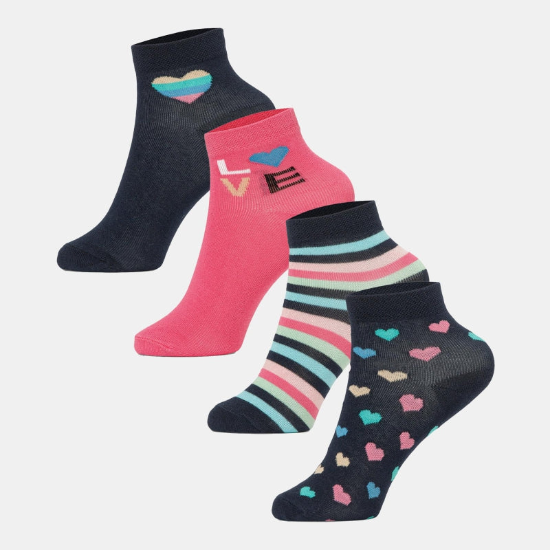 Bodycare Girls Ankle Length Socks Print3