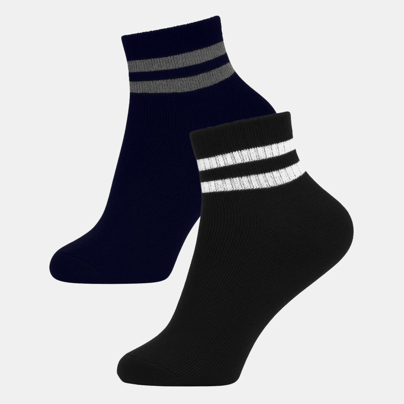 Bodycare Mens Cotton Blend Men's Ankle Length Socks Pack of 2 Soft, Breathable & Stretchable  Comfortable  Durable, Easy Wash & Multipurpose Use for Office, Gym, Sports & Casual Outfits
